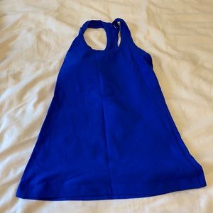 Lululemon Cool Racerback Tank Size 4 royal blue